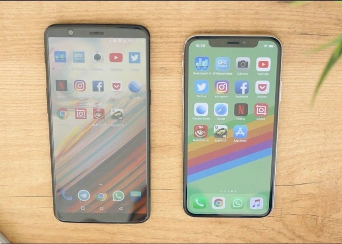 OnePlus 5T vs iPhone X: ¿Quién es más rápido?
