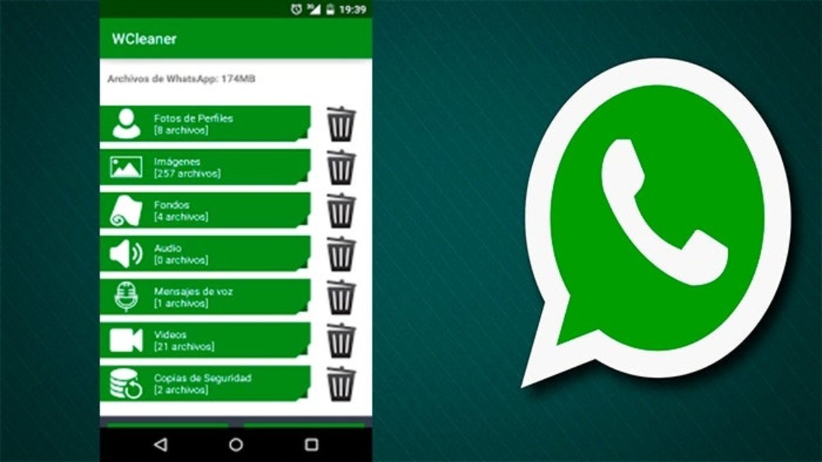 ¿Cómo se borran los archivos de WhatsApp?