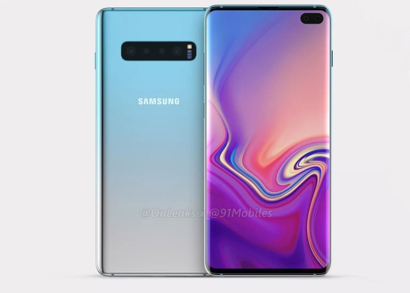 Samsung Galaxy S10 Plus, design