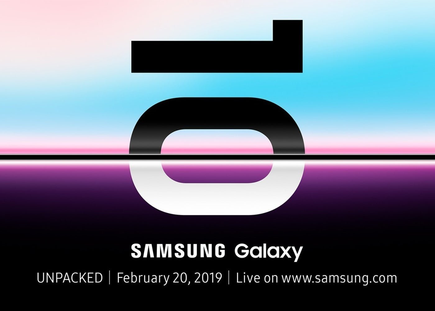 Samsung Galaxy S10, official presentation date