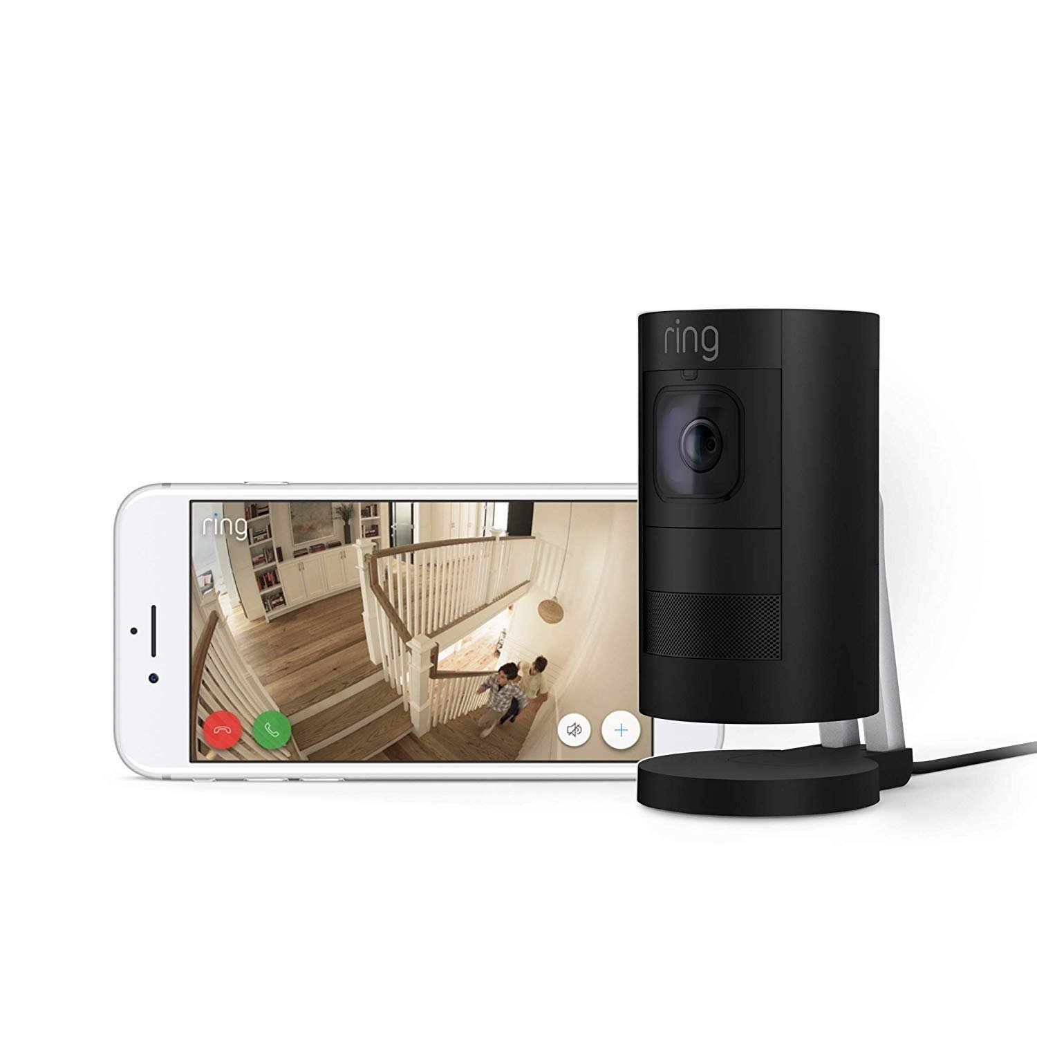 Ring Stick Up Cam Wired, precios de la cámara con IA de Amazon