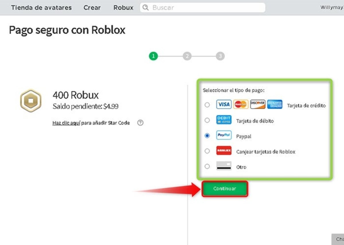 Como Comprar Robux Para Roblox - comprar tarjeta de roblox