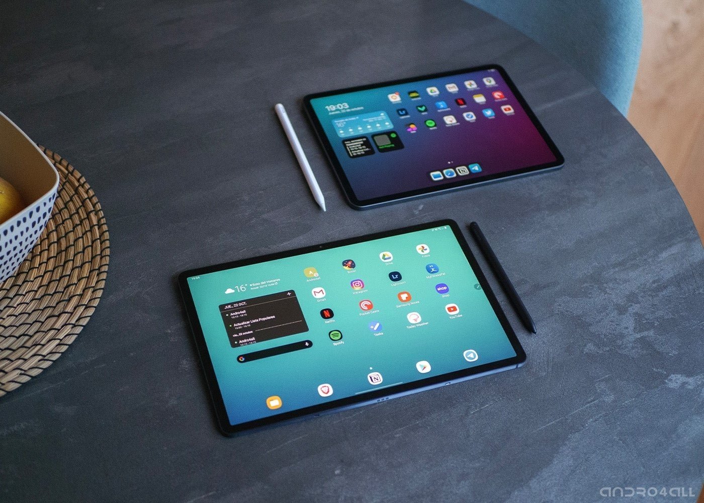 Samsung Galaxy Tab S7+, análisis y comparativa vs iPad Pro