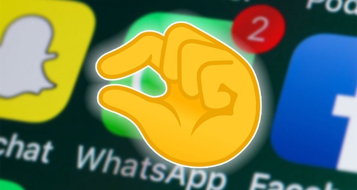 Qué significa el emoji de los dedos pellizcando en WhatsApp y cuándo deberías usarlo