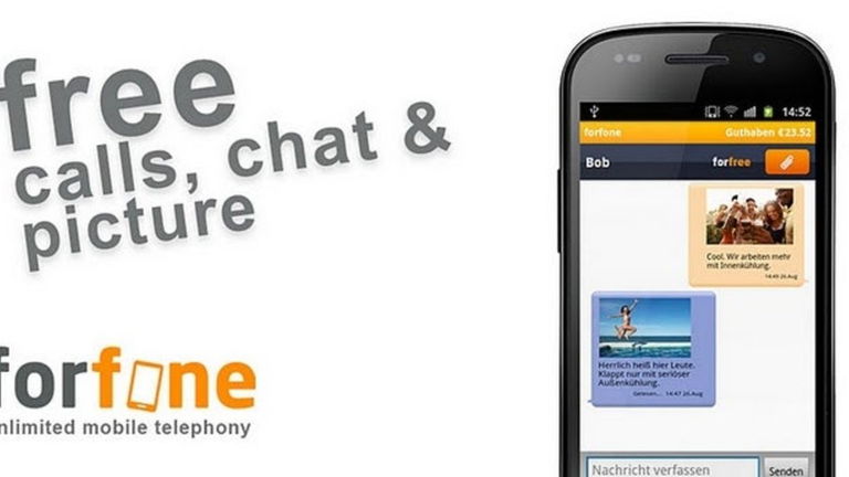 Forfone: Mensajería instantánea y llamadas de voz gratis, todo en uno