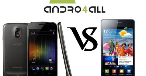 Comparamos en vídeo el Galaxy Nexus con el Galaxy SII