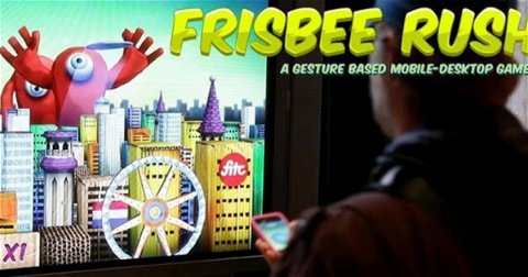 Frisbee Rush: juega desde tu teléfono en la pantalla del ordenador