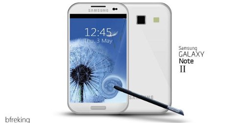 ¿Será este el aspecto del nuevo Samsung Galaxy Note II?