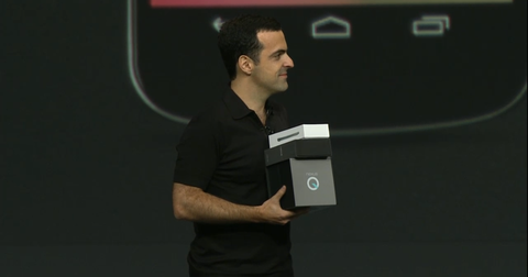Unboxing de los regalitos para los asistentes al Google I/O: Nexus 7, Nexus Q y Samsung Galaxy Nexus
