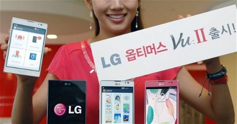 LG presenta la nueva versión de su phablet: LG Optimus Vu II