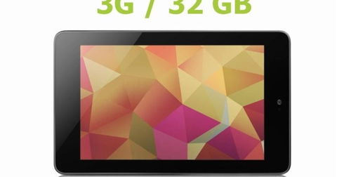 Nexus 7 en versiones 3G y 32 GB presentadas, Google sube el listón