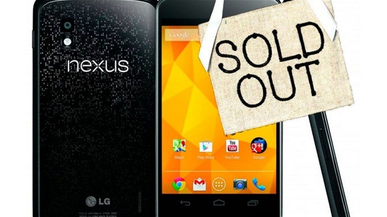 Habrá más stock de Nexus 4 en las próximas semanas