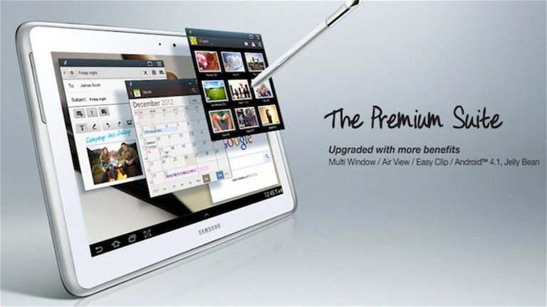 Samsung libera la Premium Suite para la Galaxy Note 10.1 con suculentas novedades
