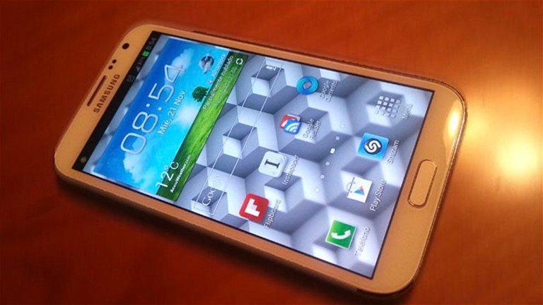 Filtrada la versión de Jelly Bean 4.1.2 para el Samsung Galaxy Note II