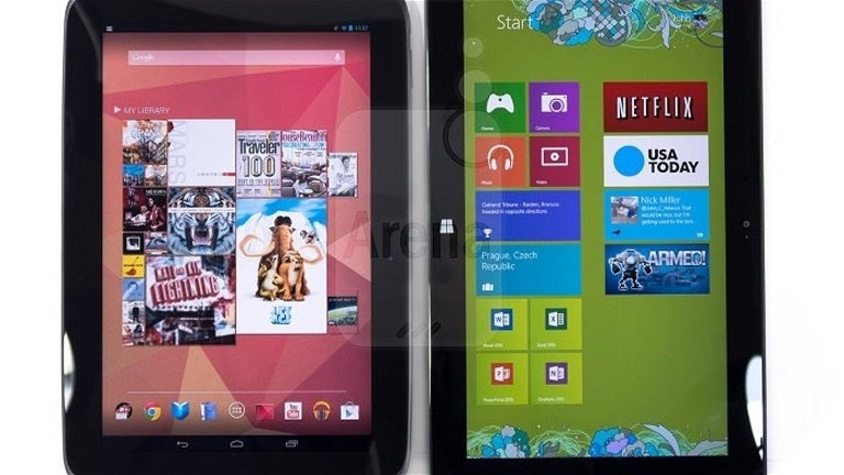 Videocomparativa de dos de las tablets del momento: Google Nexus 10 vs Microsoft Surface