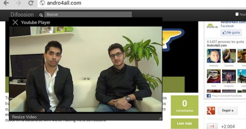 Reproduce los vídeos de YouTube en ventanas flotantes con Floating YouTube Popup Video