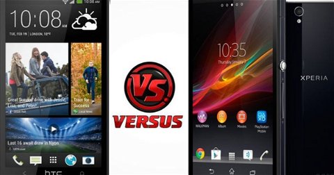 HTC ONE contra Sony Xperia Z: comparamos los dos nuevos smartphones