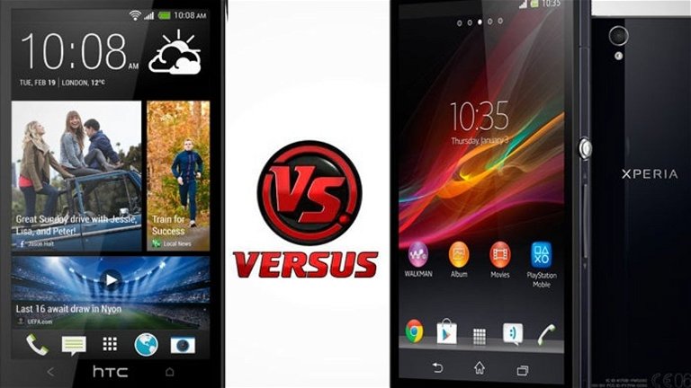 HTC ONE contra Sony Xperia Z: comparamos los dos nuevos smartphones