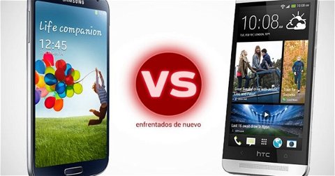 Enfrentamiento en vídeo del HTC One y el Samsung Galaxy S 4