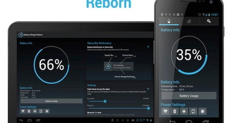 Vídeo del mejor widget de batería para Android: Battery Widget Reborn