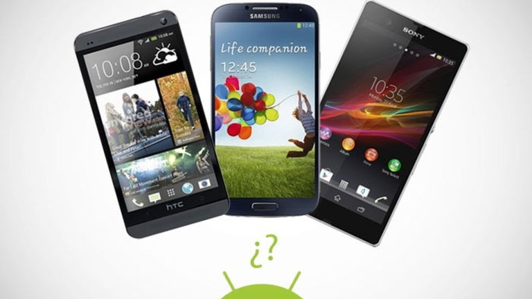 HTC One, Samsung Galaxy S 4 o Sony Xperia Z, esa es la cuestión
