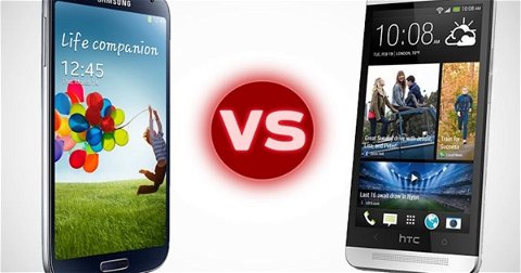 El nuevo Samsung Galaxy S 4 y el HTC One frente a frente