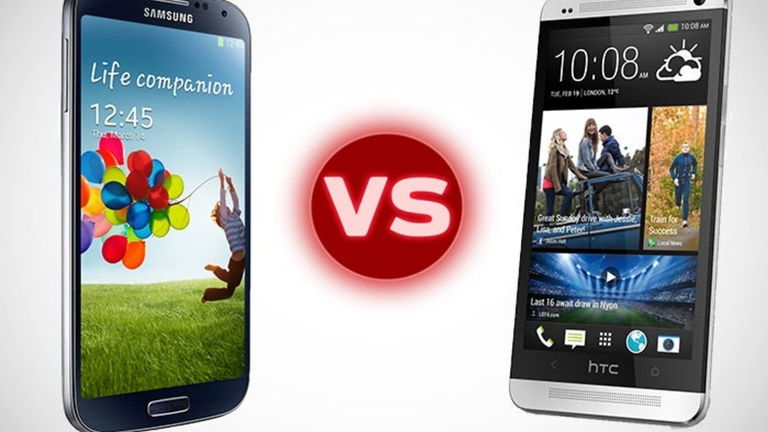 El nuevo Samsung Galaxy S 4 y el HTC One frente a frente