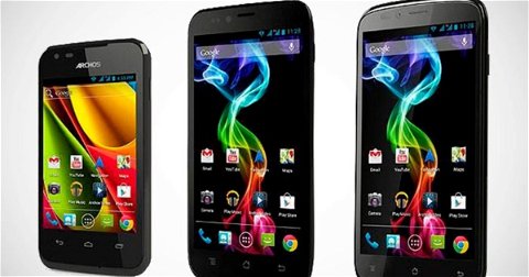 Archos introduce su nueva línea de smartphones Android con tres interesantes dispositivos