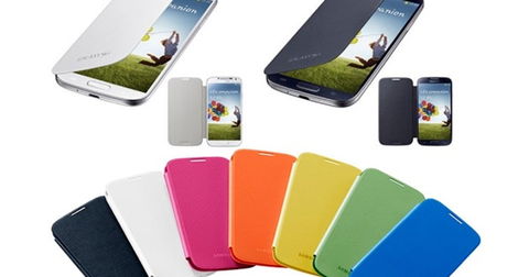 Vemos al Samsung Galaxy S 4 vistiendo sus novedosas fundas oficiales en vídeo
