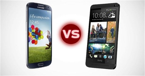 Samsung Galaxy S 4 y HTC One enfrentados en vídeo