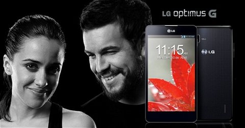 LG Optimus G busca el éxito con su campaña publicitaria