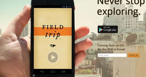 Field Trip ya está disponible en Google Play para ayudarnos a mejorar nuestros viajes