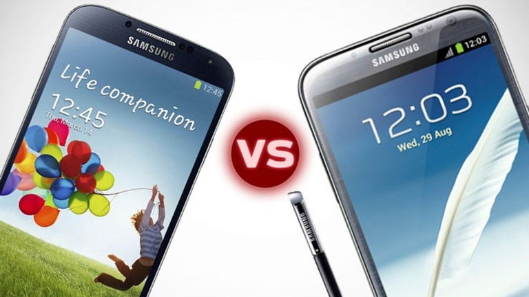 Samsung Galaxy S4 vs Galaxy Note II en vídeo, enfrentamos lo mejor de Samsung