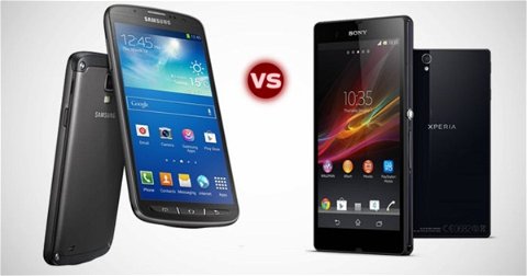 Comparamos frente a frente el Sony Xperia Z y el Samsung Galaxy S4 Active