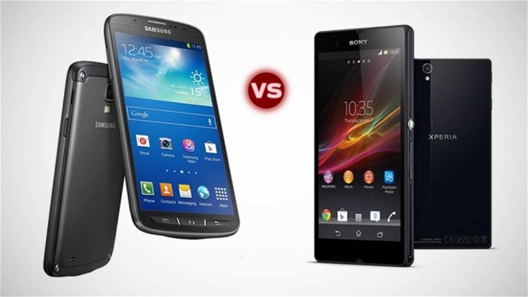 Comparamos frente a frente el Sony Xperia Z y el Samsung Galaxy S4 Active