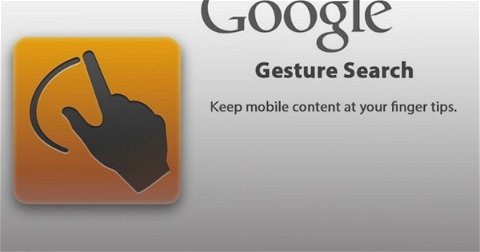 Google actualiza en Google Play, Google Gesture Search