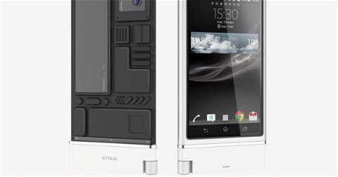 Sony XTRUD, un concepto que permite cambiar componentes internos del terminal