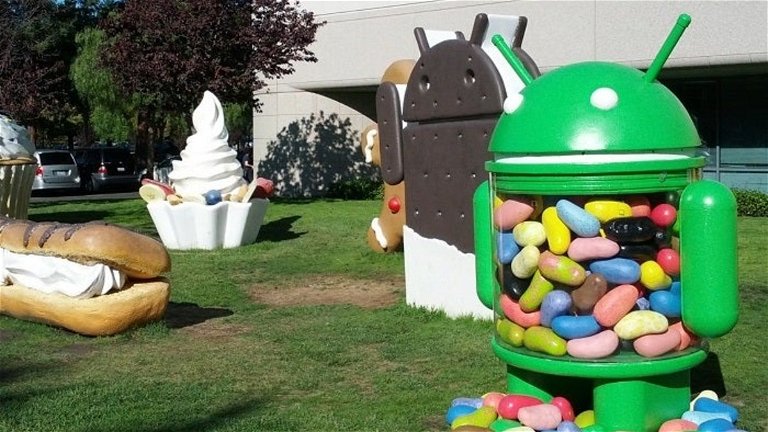 Las famosas estatuas de las versiones de Android pasan a ser números y es sencillamente deprimente