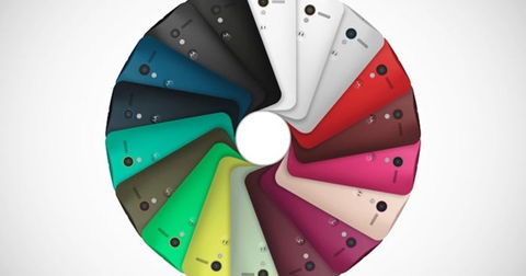 El sucesor del Motorola Moto X tendrá 25 opciones diferentes de carcasa trasera