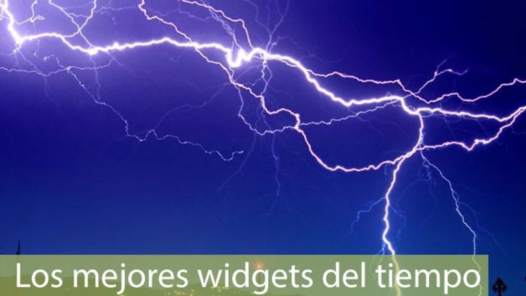 Especial widgets (I): los mejores widgets del tiempo para Android
