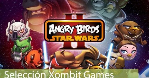 Selección Xombit Games, jugando a Angry Birds Star Wars II