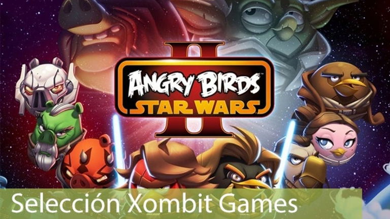 Selección Xombit Games, jugando a Angry Birds Star Wars II