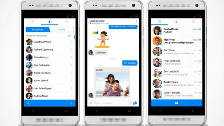¡Disponible la esperada actualización de Facebook Messenger 3.0 en Google Play!