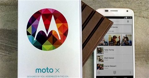 El Motorola Moto X recibe su ración de Kit Kat incluso antes que el Google Nexus 4