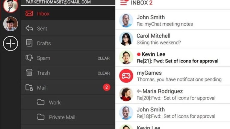 Analizamos myMail, un cliente de correo alternativo con anidación de cuentas