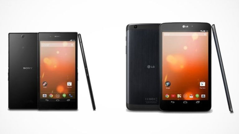 Google anuncia los Sony Xperia Z Ultra y LG G Pad 8.3 Google Play Edition