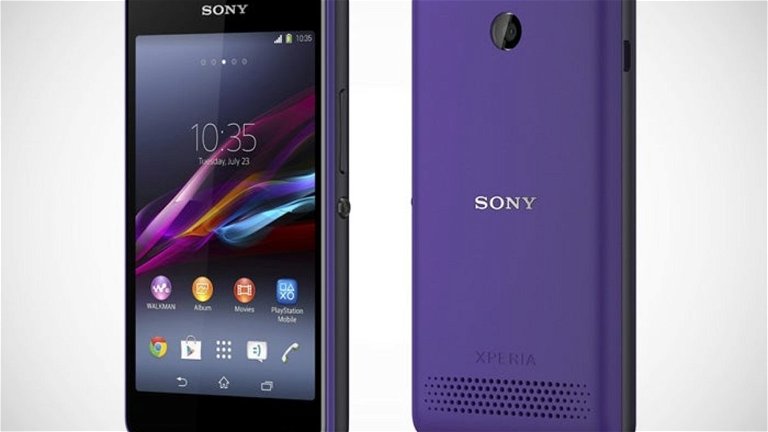 Sony Xperia E1, el nuevo smartphone de Sony al desnudo
