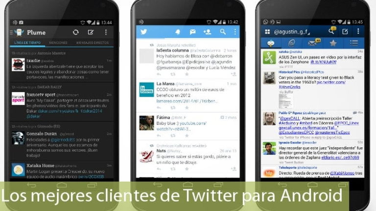 Los mejores clientes de Twitter para Android en vídeo (IV): Talon