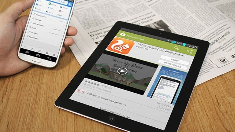 Actualización de UC Browser a su versión 9.5