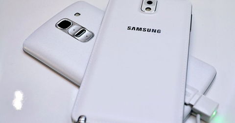 Enfrentamos cara a cara al nuevo LG G Pro 2 y al Samsung Galaxy Note 3